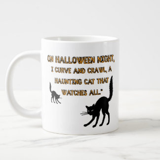 Grande Tasse halloween du chat,