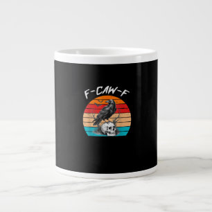 Grande Tasse Halloween F-Caw-F Oiseau F-Caw-F Corbeau Femmes Ho