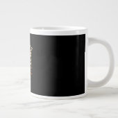 Grande Tasse Halloween F-Caw-F Raven Bird F-Caw-F Crow Checkere (Droite)