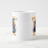 Grande Tasse Halloween Spooky Vibes: Trick or Treat Skeleton (Devant)