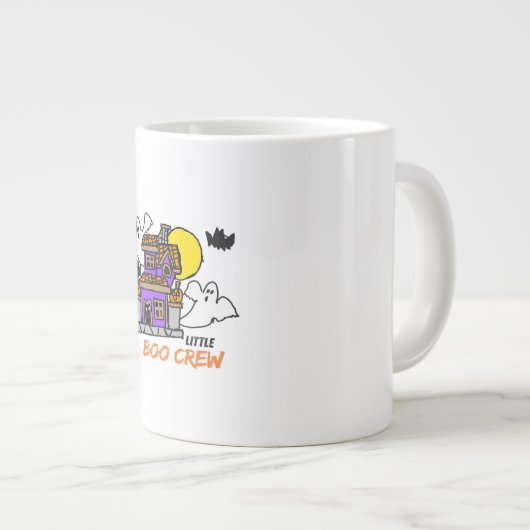 Grande Tasse Hand Drawn Little Boo Crew Halloween (Devant droit)