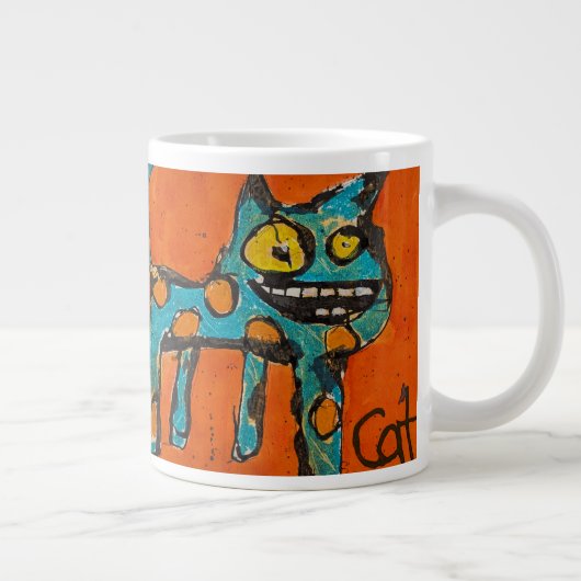 Grande Tasse Happy Cat (Droite)
