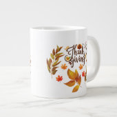 Grande Tasse Happy Thanksgiving (Devant droit)