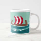 Grande Tasse Happy Viking Ship (Droite)