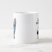 Grande Tasse Harley Quinn - Allons surfer (Devant)