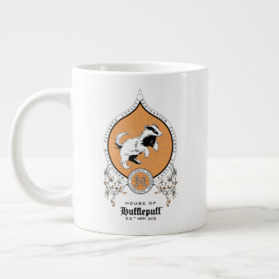Grande Tasse HARRY POTTER™ Délicat croquis HUFLEPUFF™ Crest