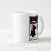 Grande Tasse HARRY POTTER™ et Hedwig dans la cour de HOGWARTS™ (Devant droit)