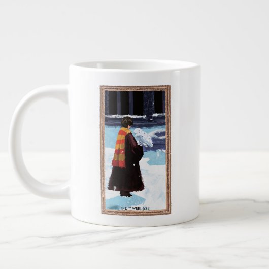 Grande Tasse HARRY POTTER™ et Hedwig dans la cour de HOGWARTS™ (Gauche)