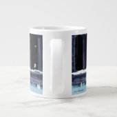 Grande Tasse HARRY POTTER™ & Hedwig dans la neige (Dos)