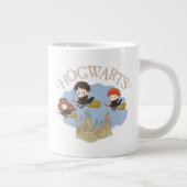 Grande Tasse HARRY POTTER™, Hermione & Ron Fly Over HOGWARTS™ (Droite)