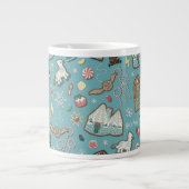 Grande Tasse HARRY POTTER™ HOGWARTS™ Motif de cookies de Noël (Devant)