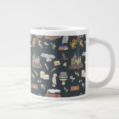 Grande Tasse HARRY POTTER™ | Motif icônes (Droite)