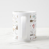 Grande Tasse HARRY POTTER™ Tiny Magic Pattern (Dos)