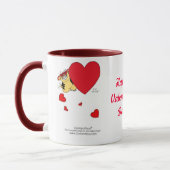 GRANDE tasse HEARTED de CAT Valentine (Gauche)
