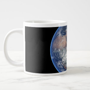 Grande Tasse Hémisphère Est Sur La Planète Terre.