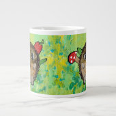 Grande Tasse Hérisson Mignon (Devant)