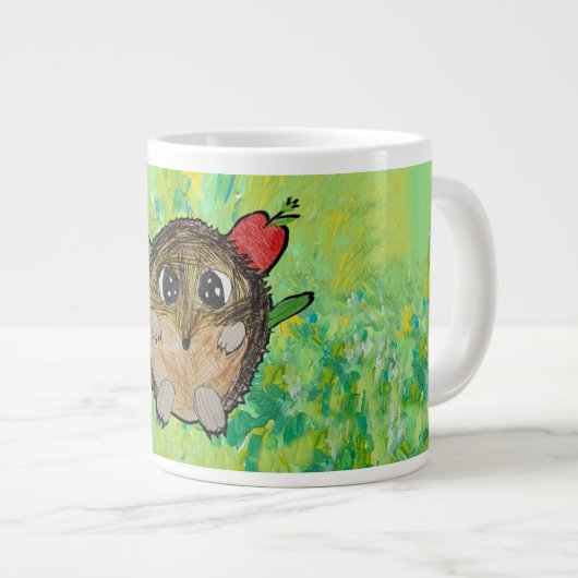Grande Tasse Hérisson Mignon (Devant droit)