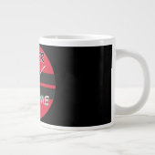 Grande Tasse Heure de poker Rouge Noir (Droite)