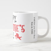 Grande Tasse Heureuse Sainte-Valentin Souvenirs doux de premier (Droite)