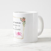 Grande Tasse Heureux Mariage (Devant droit)