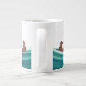 Grande Tasse Heureux Viking Ship (Dos)