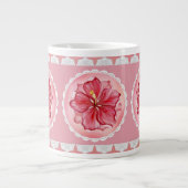 Grande Tasse Hibiscus & dentelle RED (Devant)