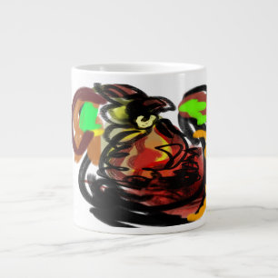 Grande Tasse Hibou arbre d'automne