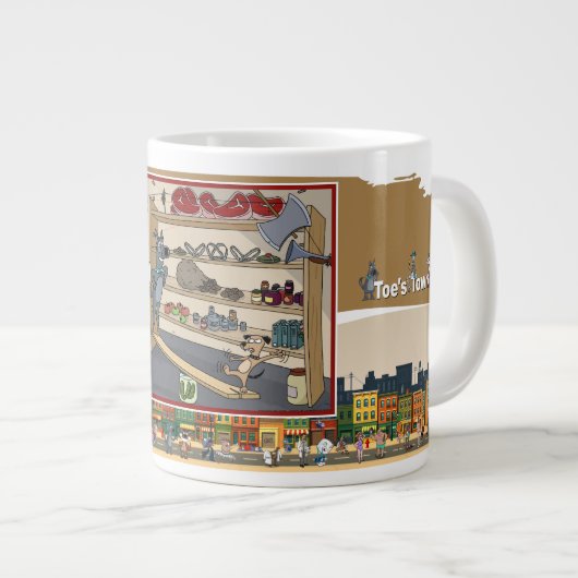 Grande Tasse High Steaks | Amis (Devant droit)