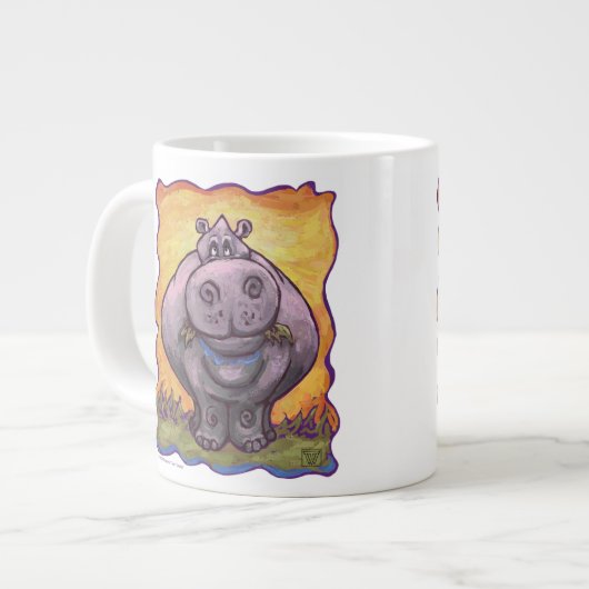 Grande Tasse Hippo Têtes et Tails Jumbo (Devant gauche)