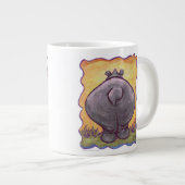 Grande Tasse Hippo Têtes et Tails Jumbo (Devant droit)