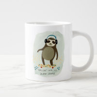 Hipster Sloth | Rollin' Avec Mes Jams Lents