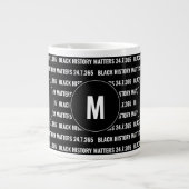 Grande Tasse HISTOIRE NOIRE DU MONogramme (Devant)