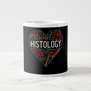 Grande Tasse Histologie Histotechnicien Mots du coeur Définitio