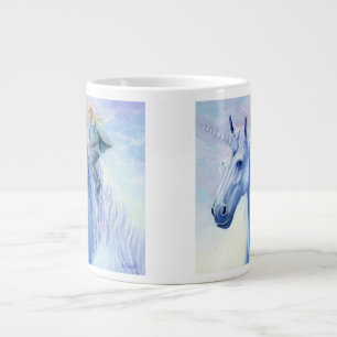 Grande Tasse Hivernal Unicorne Elf Rider
