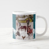 Grande Tasse Hiverner ranch des collines ouest (chevaux de Keri (Droite)