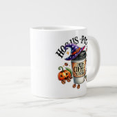 Grande Tasse "Hocus Pocus J'ai besoin de café pour me concentre (Devant droit)