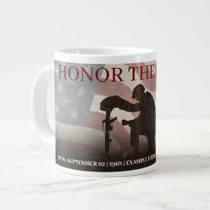 Grande Tasse Honorez les morts