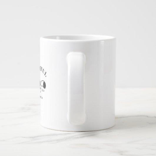 Grande Tasse Hopeful Wreck Minimalist Typography Design (Dos)