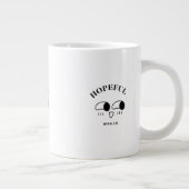 Grande Tasse Hopeful Wreck Minimalist Typography Design (Droite)