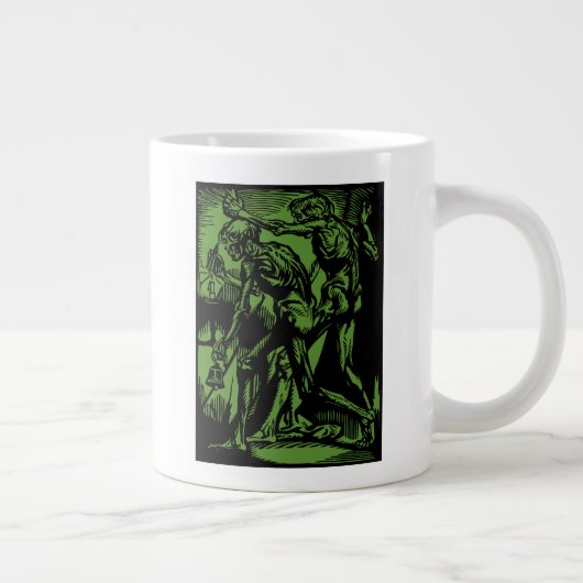 Grande Tasse Horreurs sans fin des mineurs morts pour Halloween (Droite)