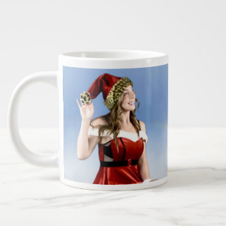 Grande Tasse Hot "Santa's Helper" Coffee Cup