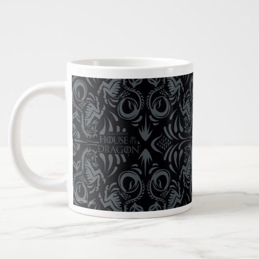 Grande Tasse HOUSE of the Dragon | Velaryon Diamond Pattern (Gauche)