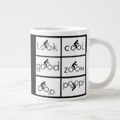 Grande Tasse Humour de cycliste (Droite)