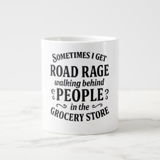 Grande Tasse Humour d'embouteillage de magasin d'alimentation