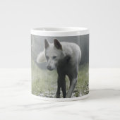 Grande Tasse Husky Sibérien Blanc (Devant)
