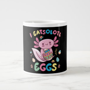 Grande Tasse I Eatsolotl Oeufs Rabbit Axolotl Bunny Lapin Pâque