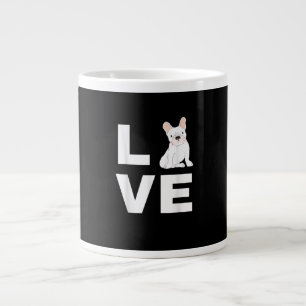 Grande Tasse I Love My Frenchie French Bulldog Amoureux des chi