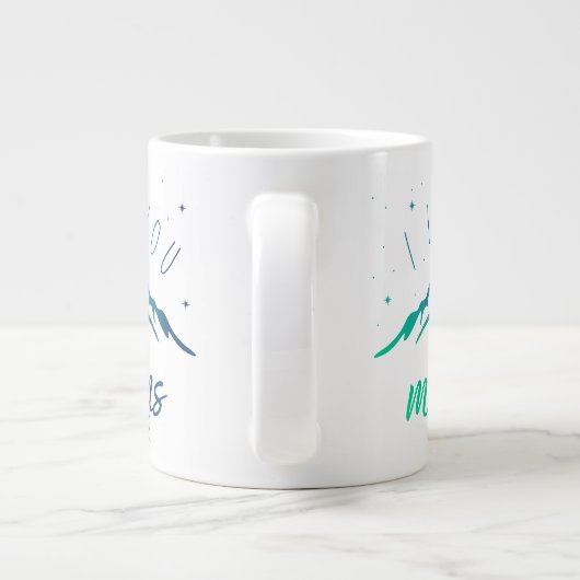 Grande Tasse I Love You Mountains and Back (Love Mugs) (Dos)