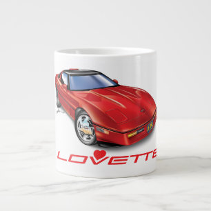 GRANDE TASSE I LOVETTE UNIQUE CONCEPTION DE VOITURE