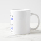 Grande Tasse I Smile Because You're (Droite)